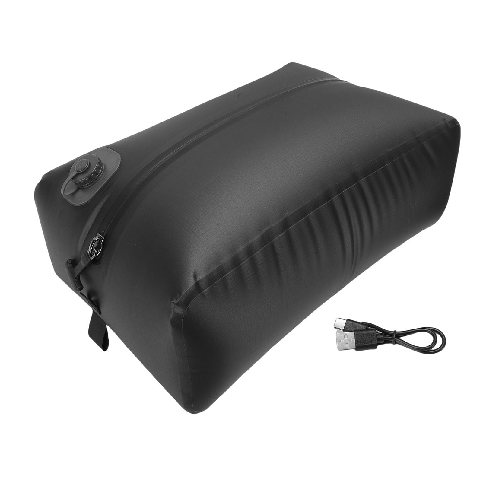 Aramox Bolsa de Compresión Al Vacío, Bolsa de Almacenamiento de Viaje Hermética de TPU con Bomba de Batería de 1000 MAh, Organizador Impermeable para Ahorrar Espacio para Equipaje de Camping,