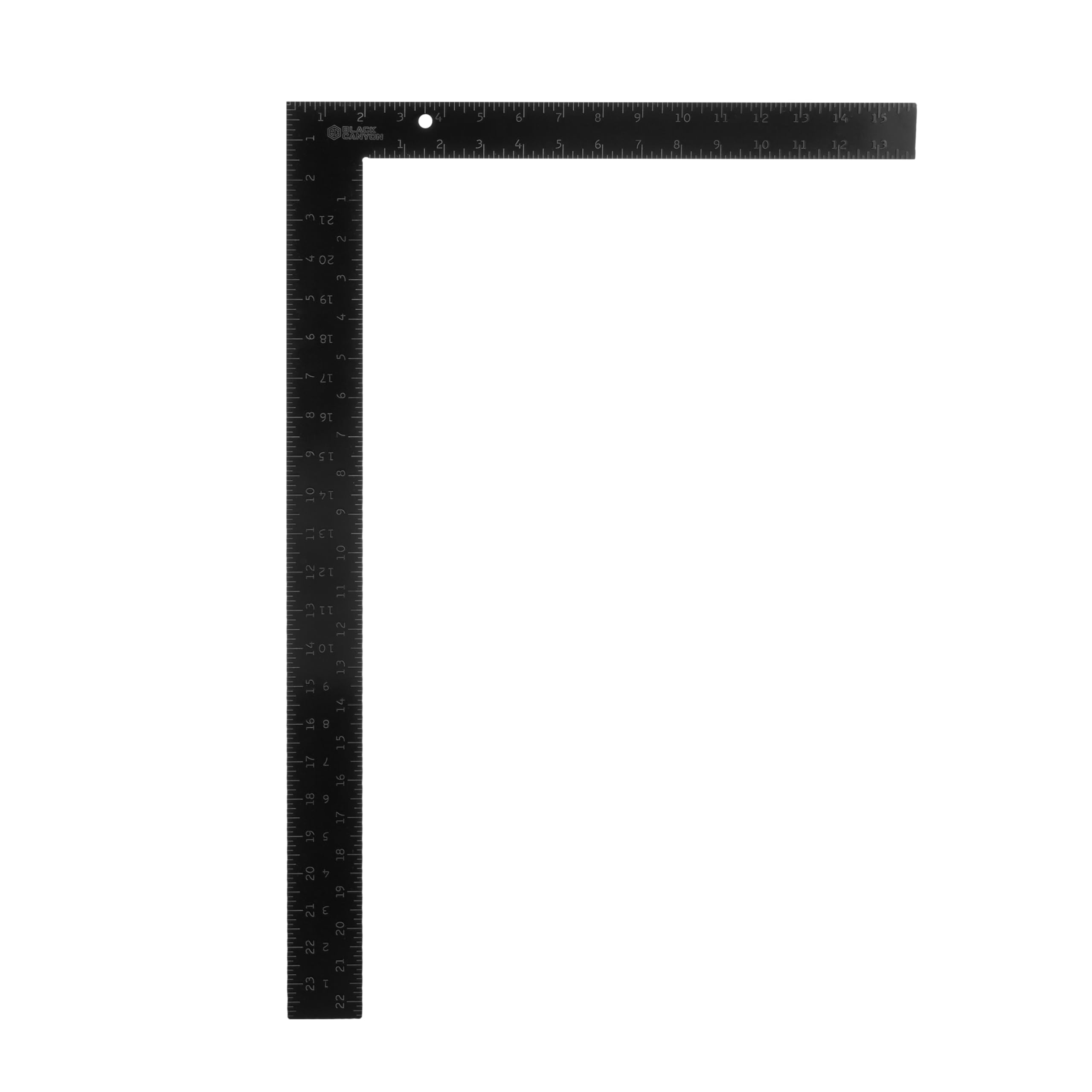 16"x24" Aluminum Framing Square - 1/8" Graduation for Construction & Carpentry