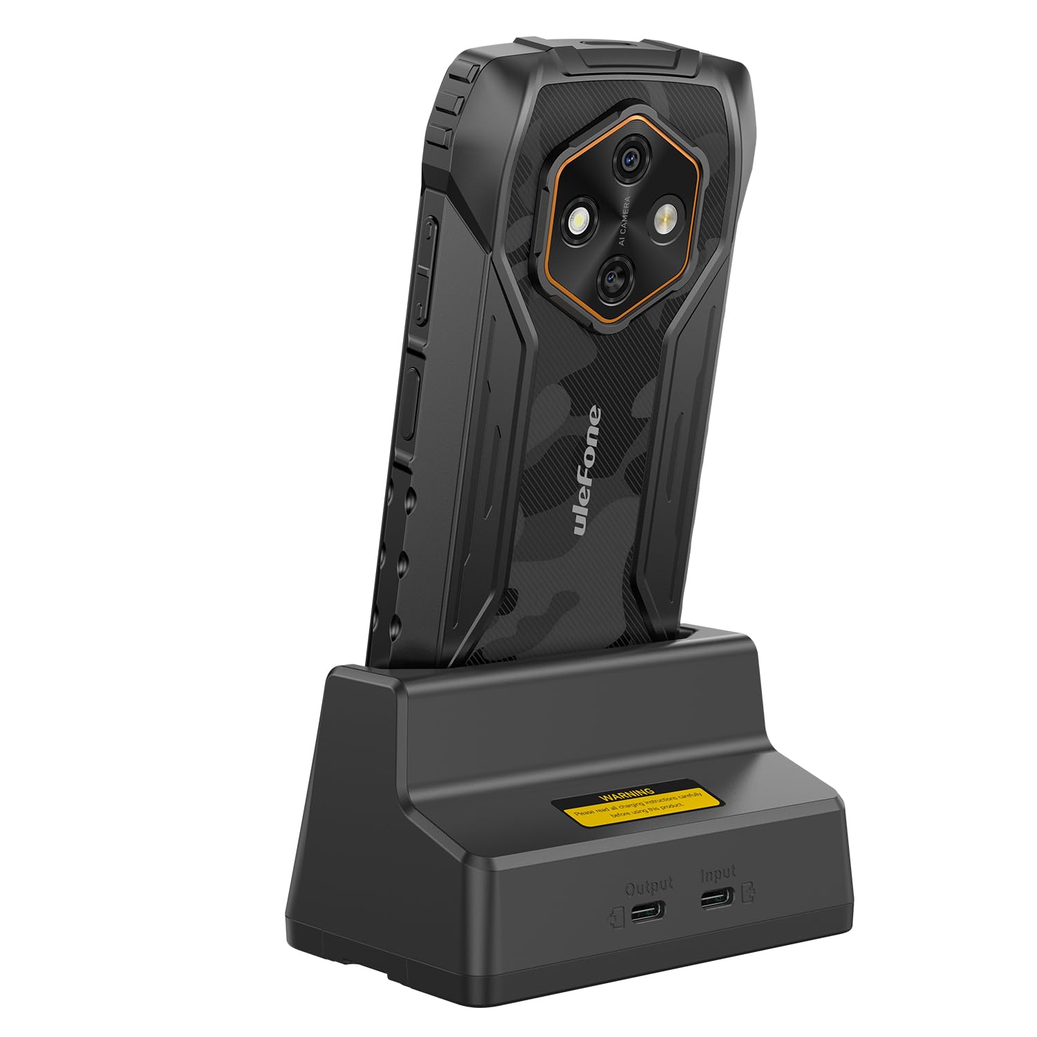 Ulefone RugKing 4 Pro - Stazione di ricarica wireless da scrivania per smartphone
