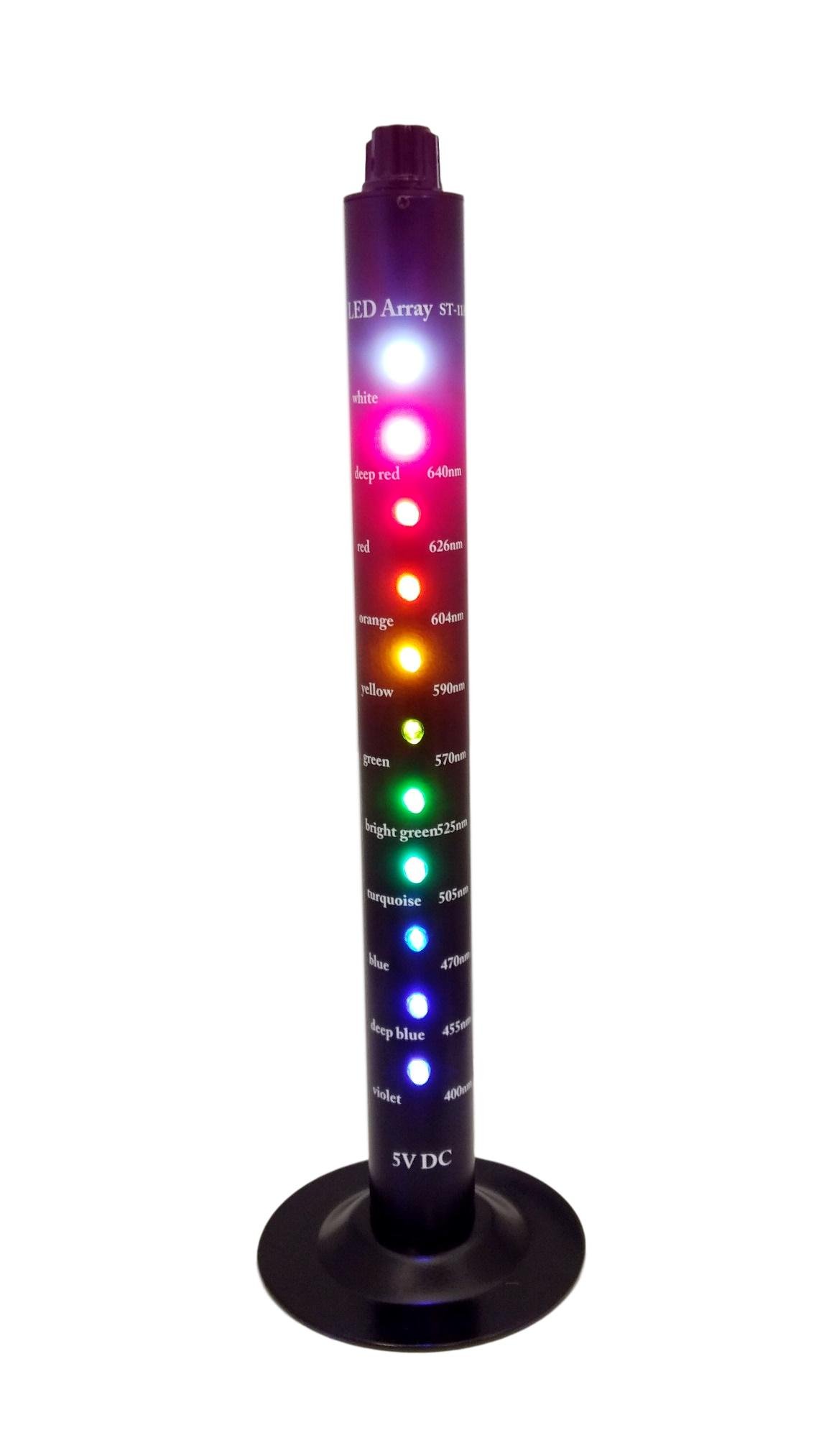 Sci-Supply SS20722 LED Light Array with 11 LED's, Light Wavelength & Planck's Constant