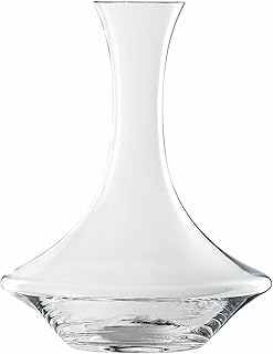 Spiegelau Dekanter Rotwein und Weißwein 1 Liter, Authentis, 7240257, Weinkaraffe aus Kristallglas, Weindekanter spülmaschinenfest
