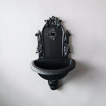 Dorello Siyah D k m Duvar  e mesi Bah e ve Teras | Dekoratif Kabartma Desen, Duvar Montajl , Bah e & Teras Kullan m , D k m Malzeme, Klasik Tasar m