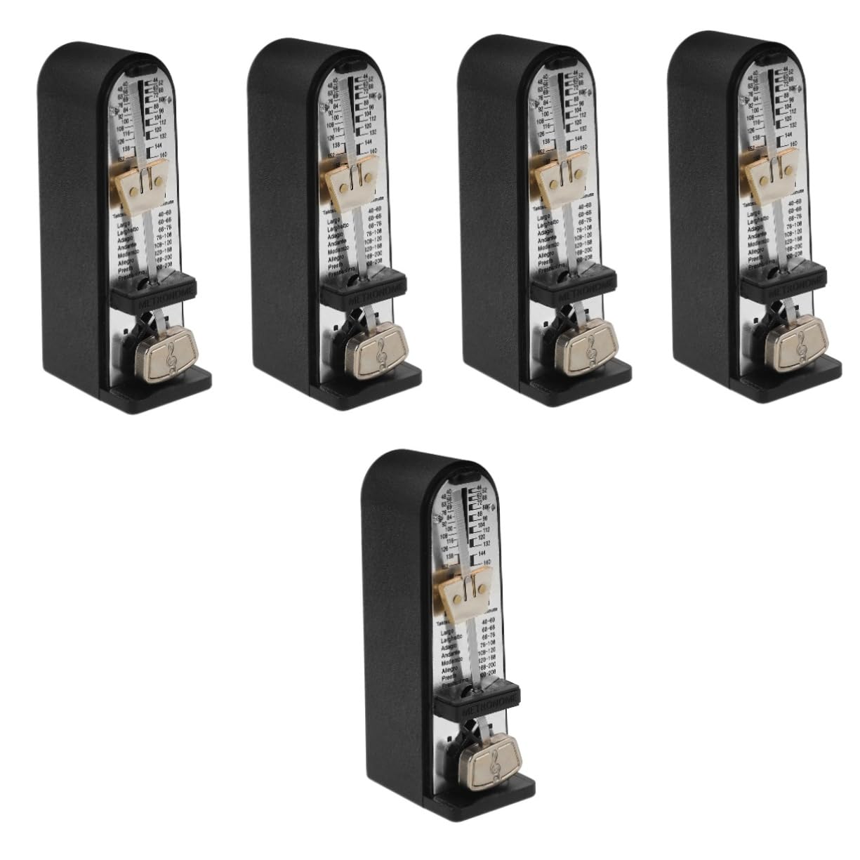 ibasenice 5pièces Mécanique Portable Pour Guitare Piano Violon Et Instruments Pour Pratique Volume Et Pratique