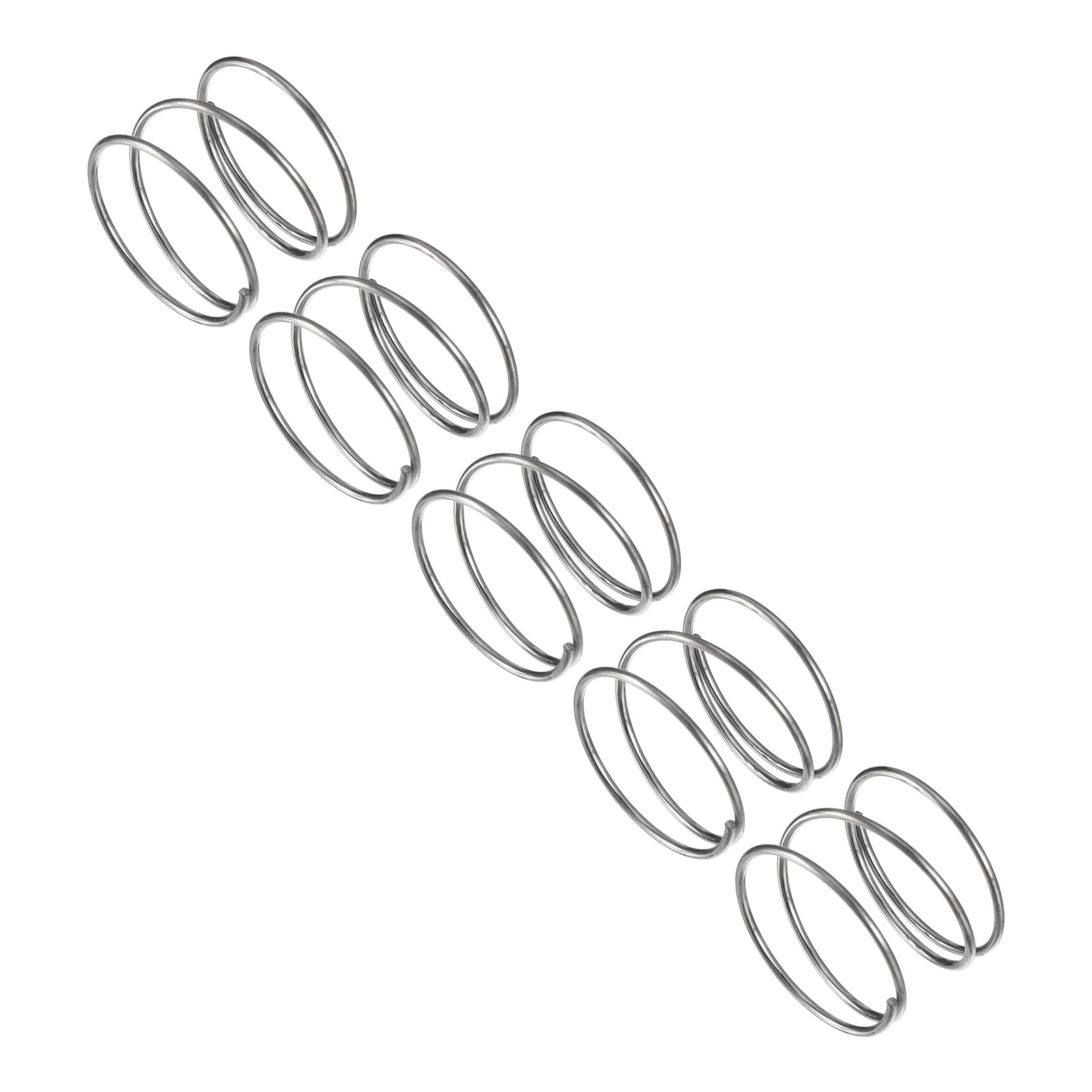 uxcell 5Pcs Compression Spring 304 Stainless Steel 25mmOD,1.6mmWD,45mmFL — Amazon image 13