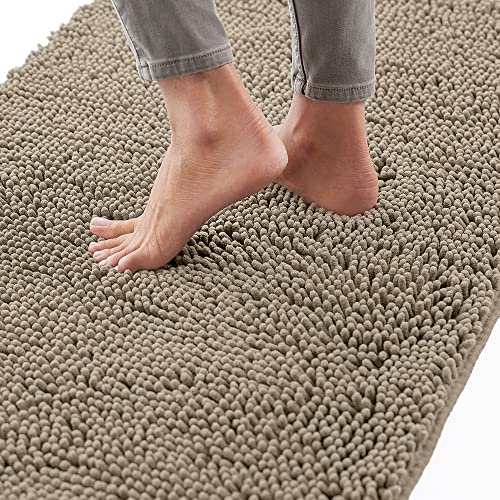 Memory Foam Bath Mat, Looped Chenille, Runner (60 x 18'') - Rug Genius