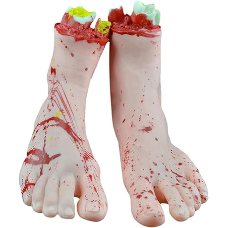 Halloween Party Fake Feet Props