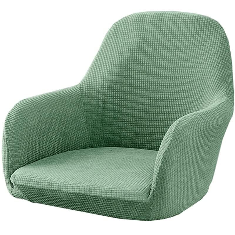 Housse de chaise extensible pour dossier incurvé – Tabouret de bar