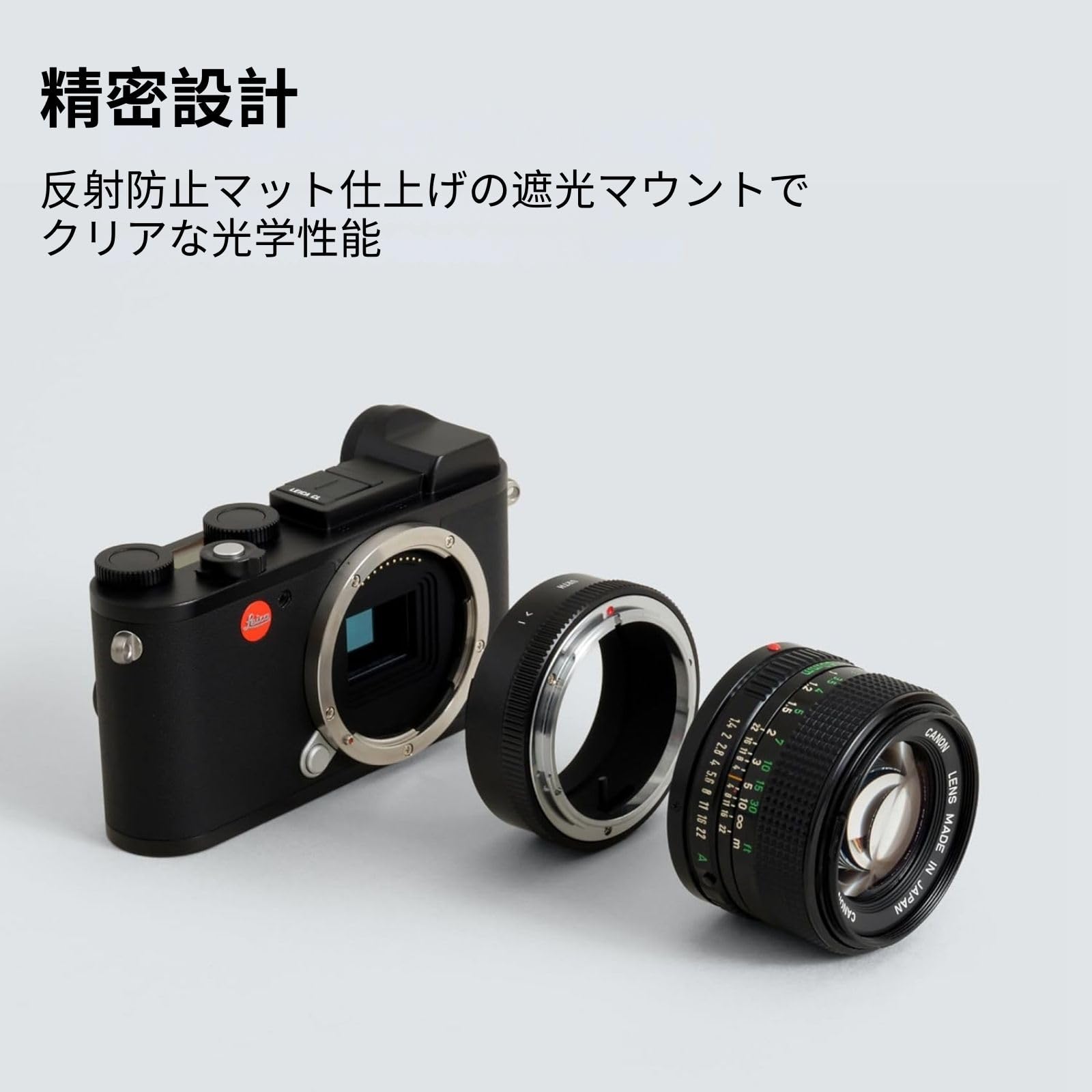 NOVOFLEX LET/CAN キャノン FD→Lマウントカメラ NOVOFLEX LET/CAN キャノン FD→Lマウントカメラ