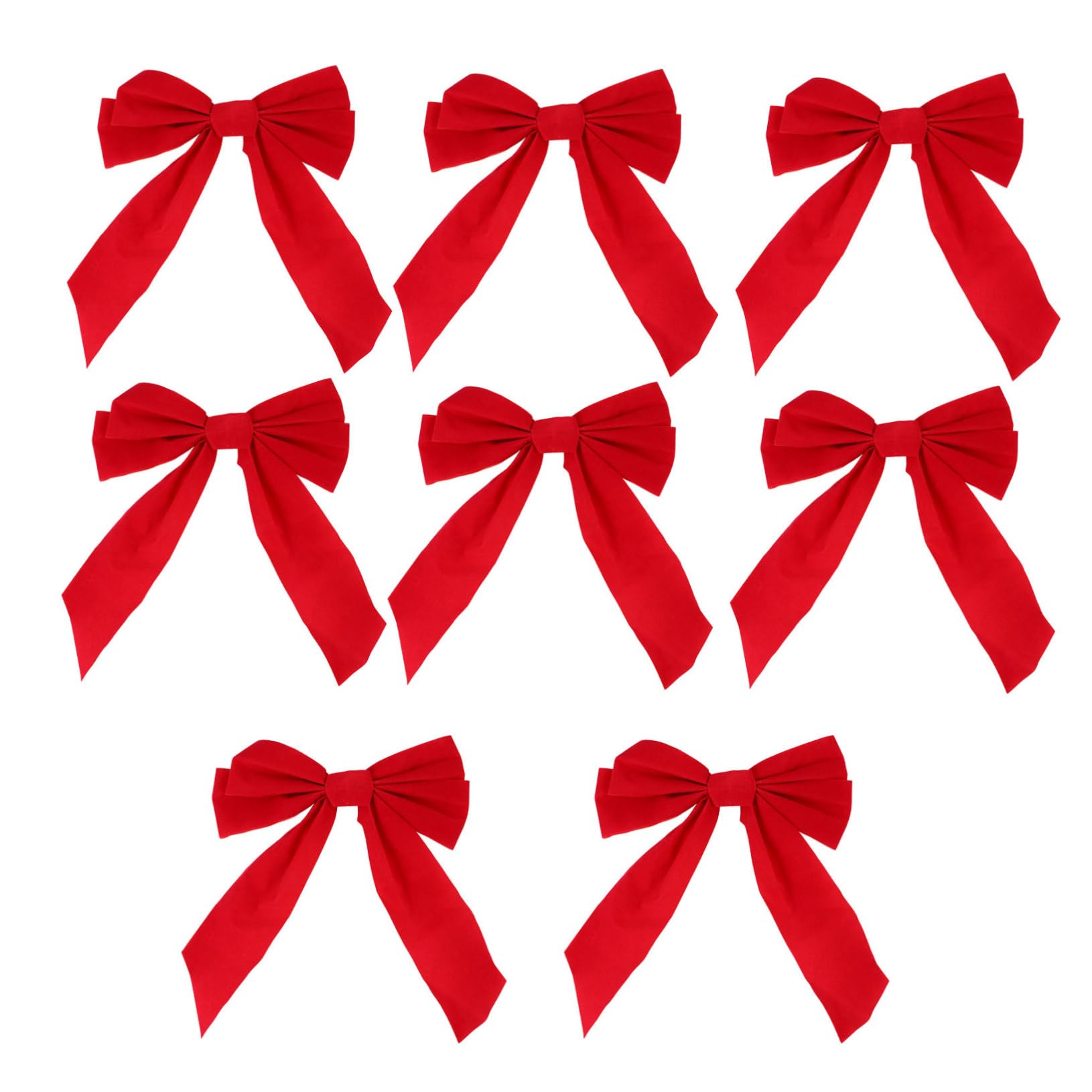 Cabilock 30 Piezas Lazo de Navidad Diver Christmas Tree Lazos para Regalos decoración navideña Guirnalda Regalos para embutidoras de Calcetines Arco de árbol de Navidad Arco de Navidad Mini