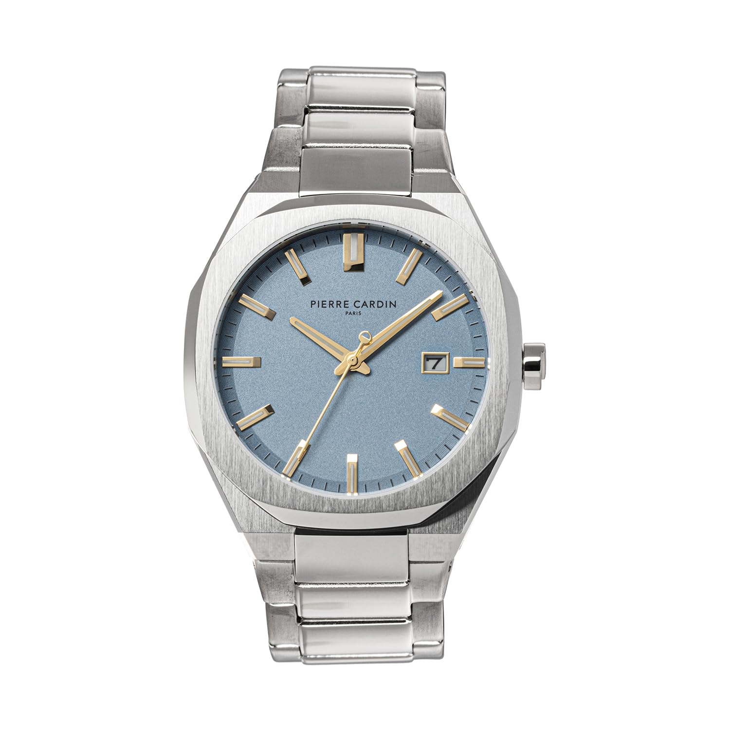 Pierre Cardin Élysée Analog Dial Color Glacial Blue Watches for Men - CF.0409.SWJ (B0D8QKSMD6) Amazon Price History, Amazon Price Tracker