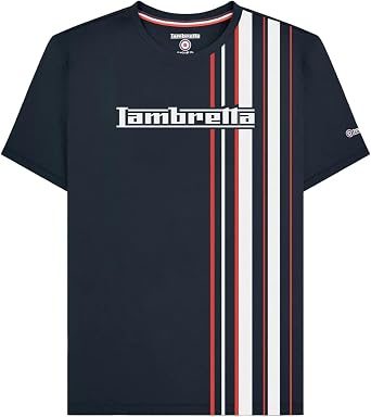 Lambretta Mens Striped T-Shirt