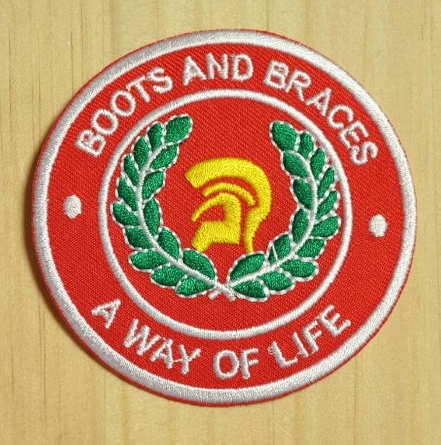 Amazon.co.jp: ワッペン oi SKINS スキンズ PUNK パンク