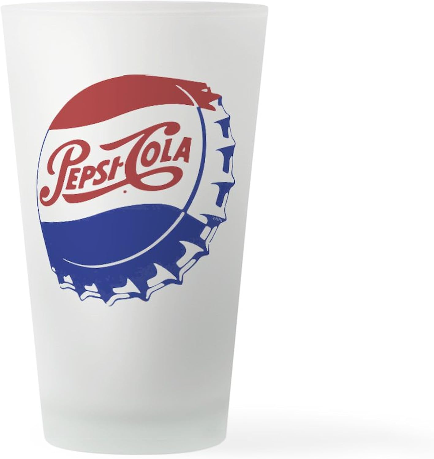 CafePress Pepsi 90S Logo Pint Glass, 16 oz. Drinking Glass