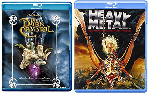 Fantasy Film Pack: Jim Henson's The Dark Crystal / Heavy Metal Blu-Ray Bundle