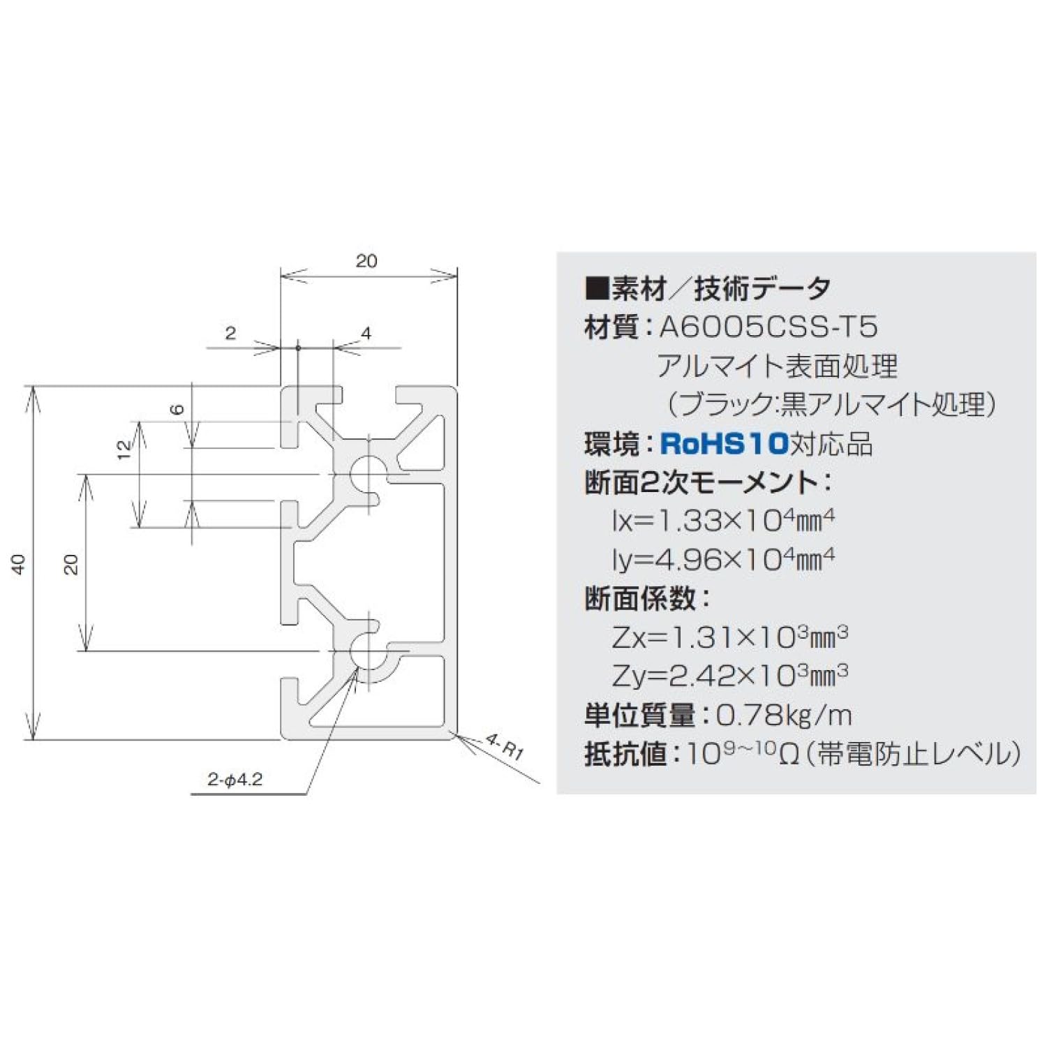 Amazon.co.jp: エスユウエス(SUS) SF-20・40・2F SFF-2F4B L