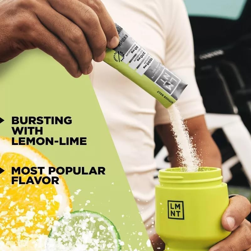 LMNTs Zero-Sugar Electrolytes Sports Drink - Citrus Salt - 2.1oz/10ct with Solar Pal, dancing flamingo with sunglasses - Image 5