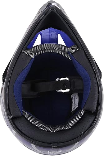 Miniatura 9 de OUMURS DOT - Casco de motocross para jóvenes, casco de ATV para niños, niñas de 5 a 14 años, casco de cuatro ruedas para niños, motocross, BMX MX