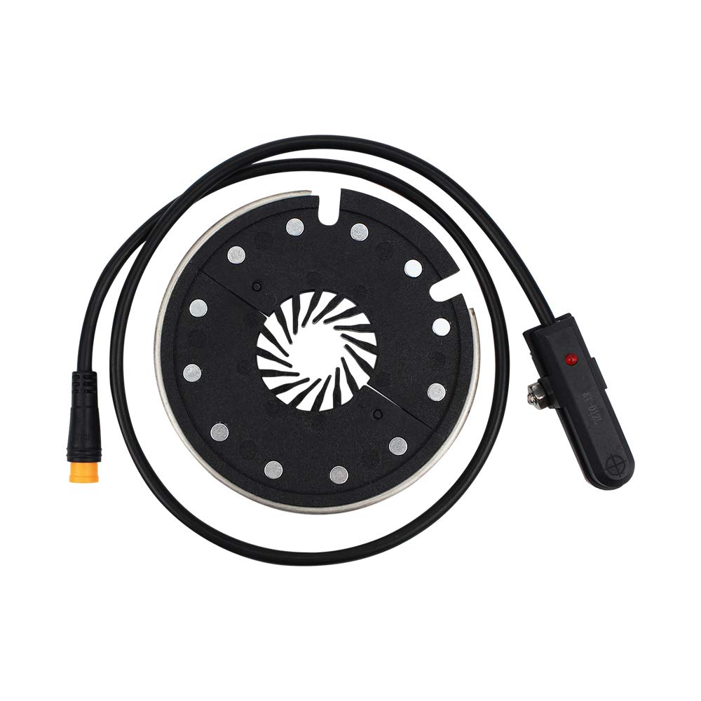 Sensor asistente para bicicleta eléctrica, sensor KT, sistema PAS para bicicleta, instalado en la izquierda de la eje central