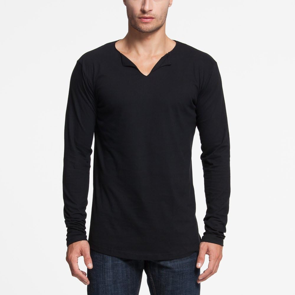 Cattle Clothing 2 P S Black Long T-shirt Hip-hop T-shirt Us Sizes (Us-s)