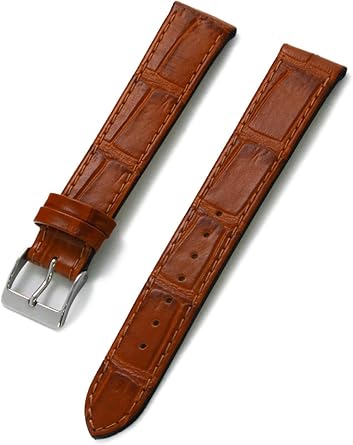 CASSISカシス カーフ(型押し) 時計ベルト PAULI パウリ 20mm ライトブラウン 交換用工具付き U1099656040020