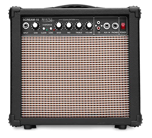 Rocktile Scream-15 Ampli de Guitare - Les Beatles, Paul McCartney, John Lennon, RIngo Starr, George Harrison Rocktile Scream-15 Ampli de Guitare – Image 4