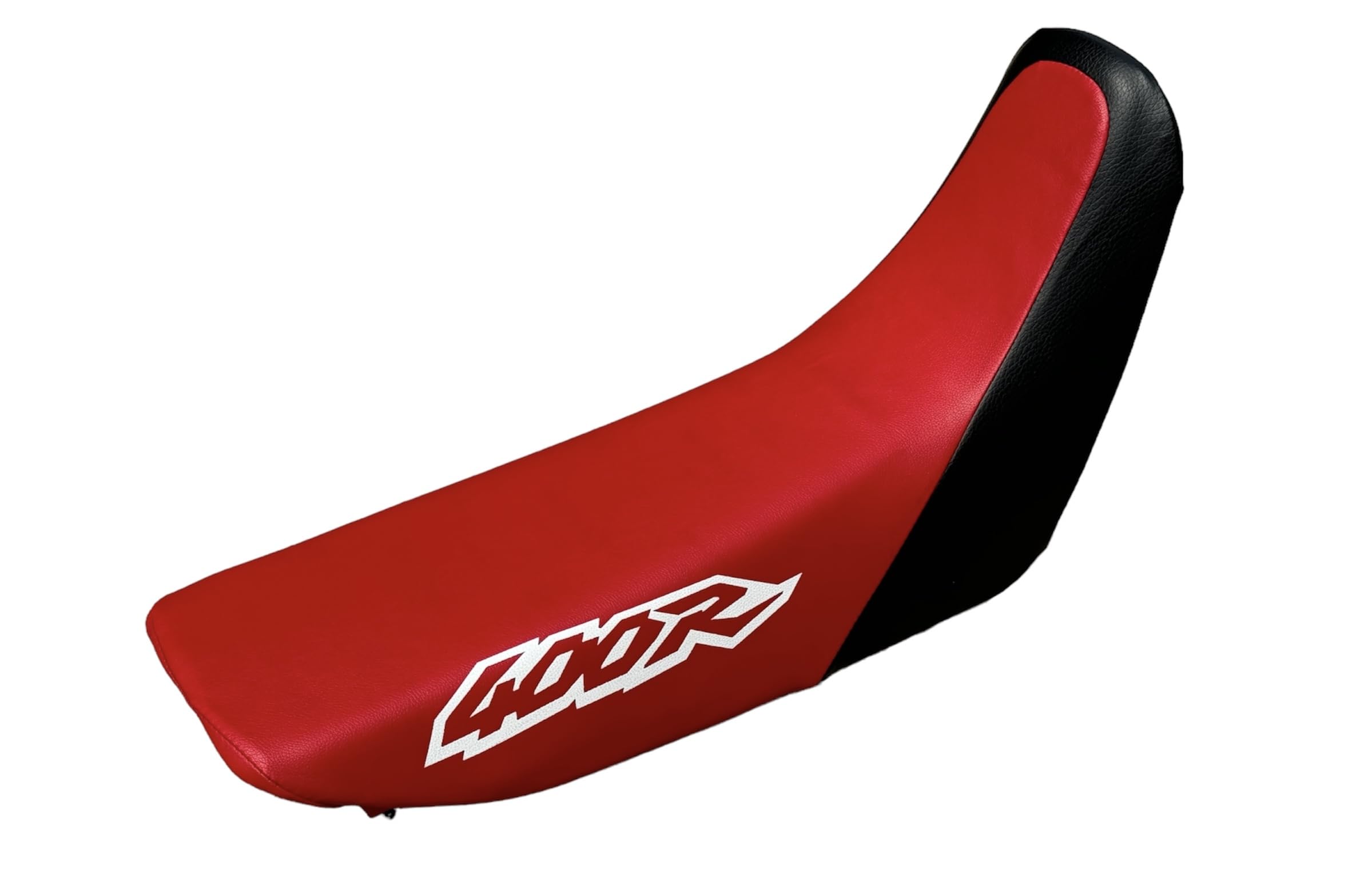 QK RACING Premium Multi Grip Seat Cover - Compatible Fit for Honda XR400R SEAT Cover 1998 and 1999 Model SEAT Cover RED & Black