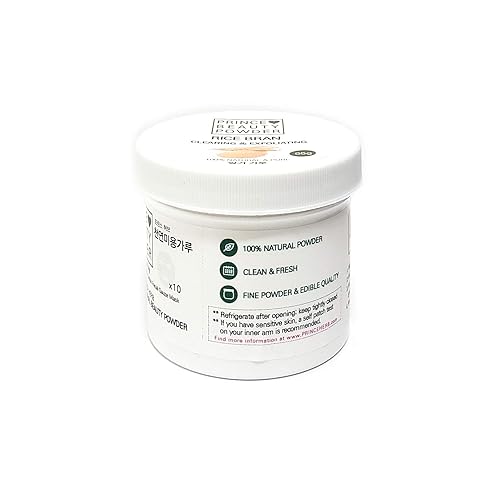 Miniatura 2 de [Polvo de belleza de hierbas coreanas] Polvo de salvado de arroz Prince Natural Beauty para máscara facial (2.29 oz / 65 g) con máscara facial de