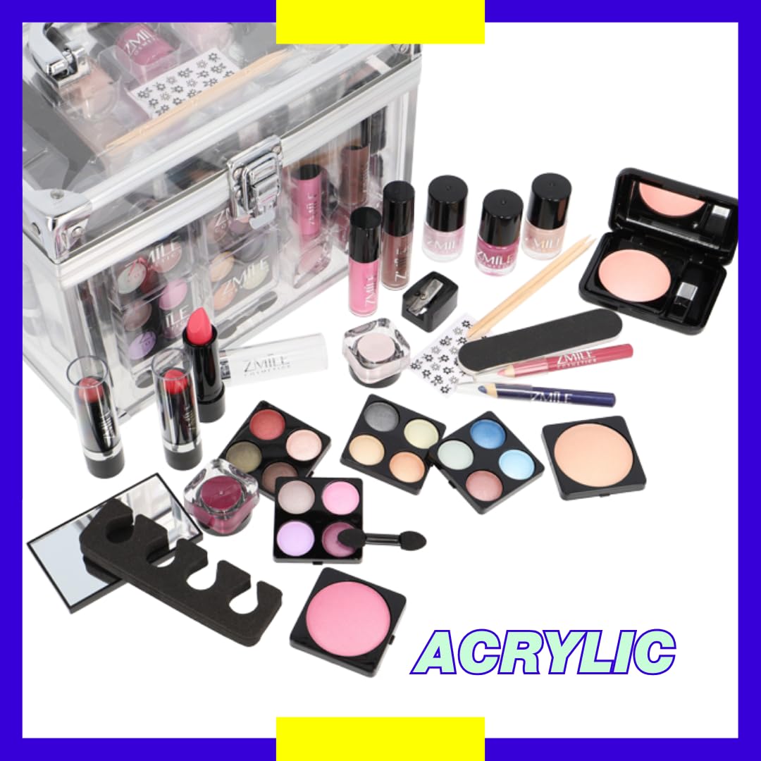 ZMILE Cosmetics Zestaw do Makijażu, Acryl, Kosmetyki Wegańskie