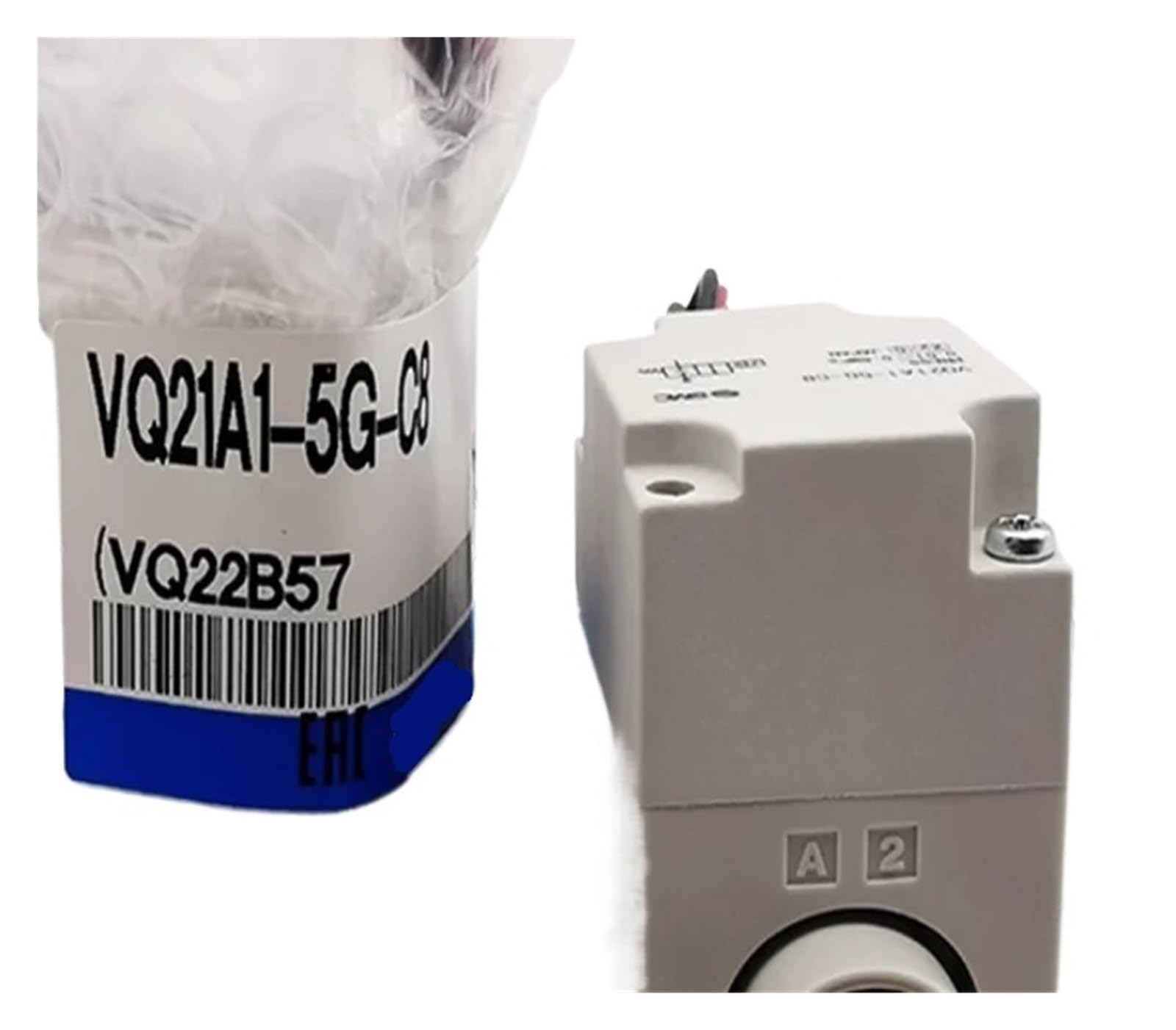 Vanne VQ21A1-5YZ-C6 à commande assistée étanche et faible consommation