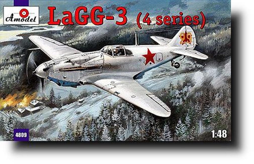 Amazon | Aモデル 1/48 ラボーチキン LaGG-3 シリーズ4 単座戦闘機