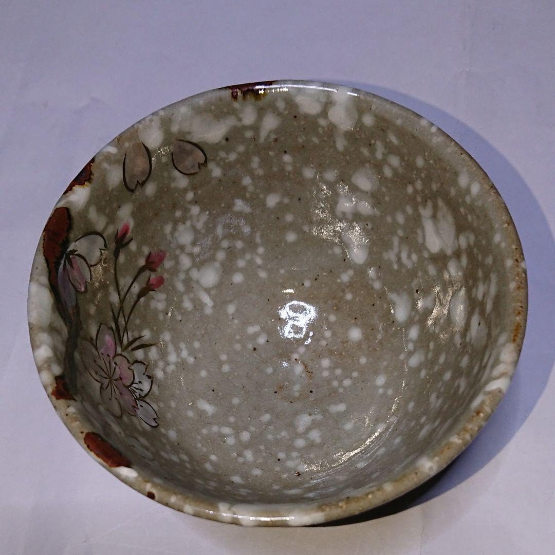 N565 茶碗 『萩焼』『林紅陽造』『大徳寺 柳生紹尚 箱書』 共箱