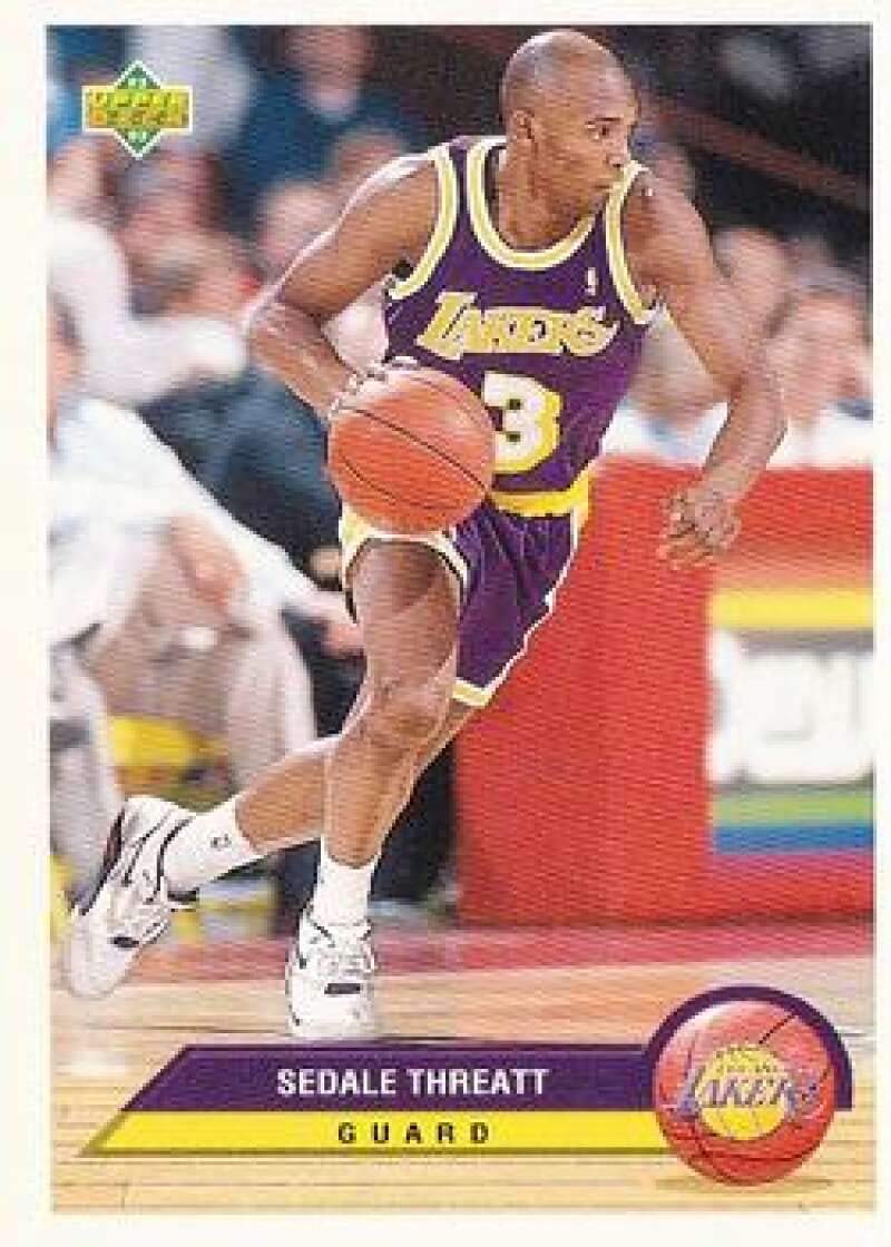 Amazon.com: 1992-93 Upper Deck McDonalds Lakers Basketball #LA9