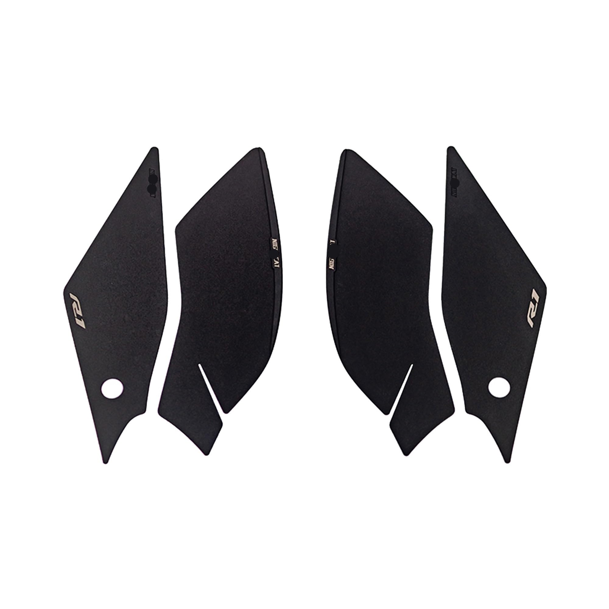 for YZFR1 R1 Fuel Tank Protection Sticker - Anti-Skid Fishbone Traction Pad for Motorcycle Gas Stickers Decals