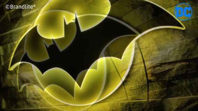 Lámpara de mesa Batman Justice League con luz LED y dimmer miniatura 7