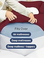 Vista 121 de Extra Deep Pocket Split King Sheets - 5 Piece Breathable & Cooling Bed Sheets - Hotel Luxury Bed Sheet Set - Soft, Wrinkle Free & Comfy - Easily