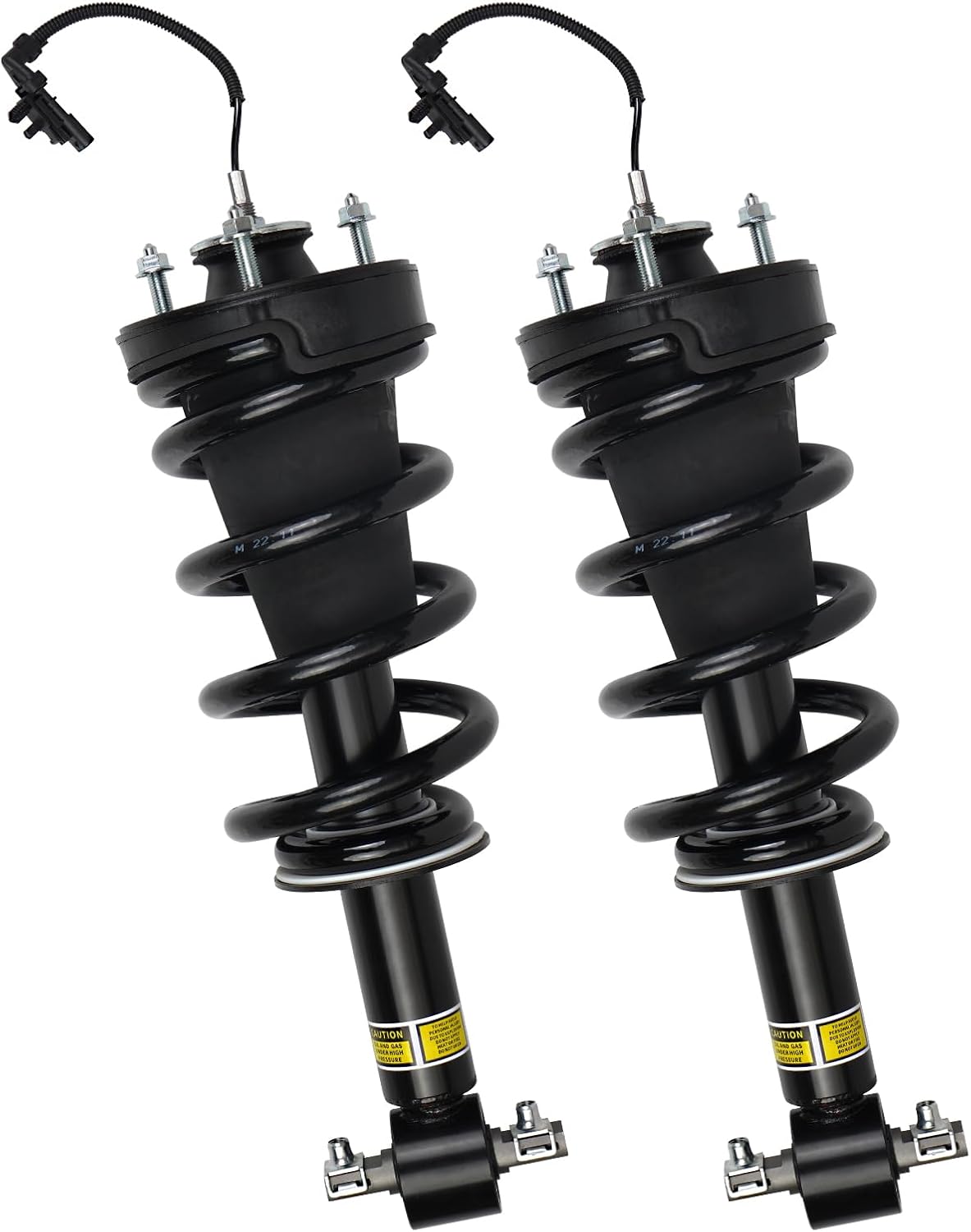 Front Struts Shock Absorber Assembly Magnetic Automatic Assy Spring Compatible with Cadillac Escalade Tahoe Suburban Silverado GMC Sierra 1500 Yukon (XL) 2015-2022 Replaces 84176631 84977478