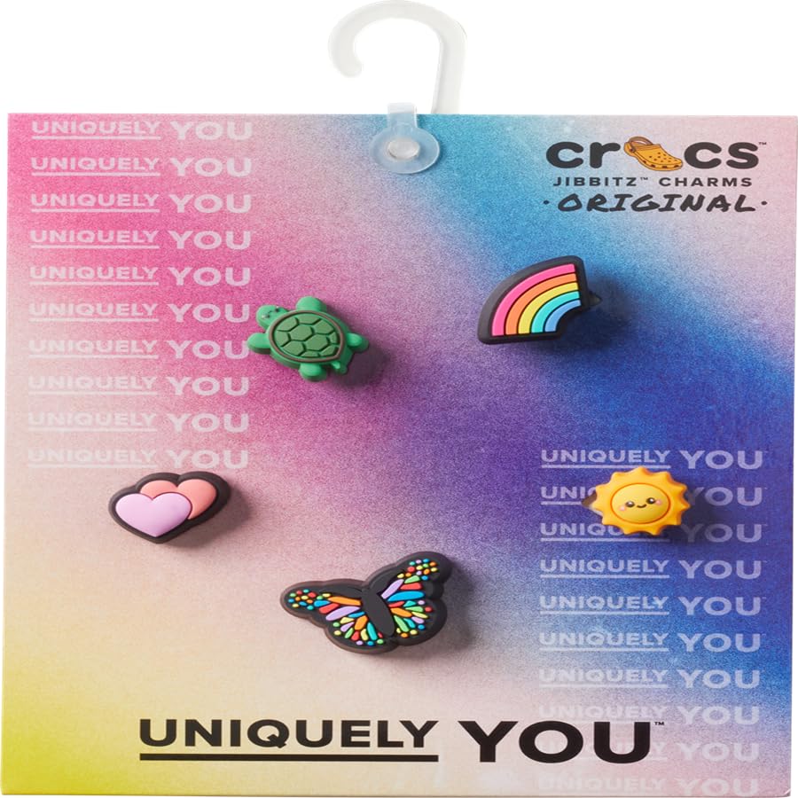 Image of Crocs Jibbitz 5-Pack Trendy Shoe Charms | Jibbitz for Crocs