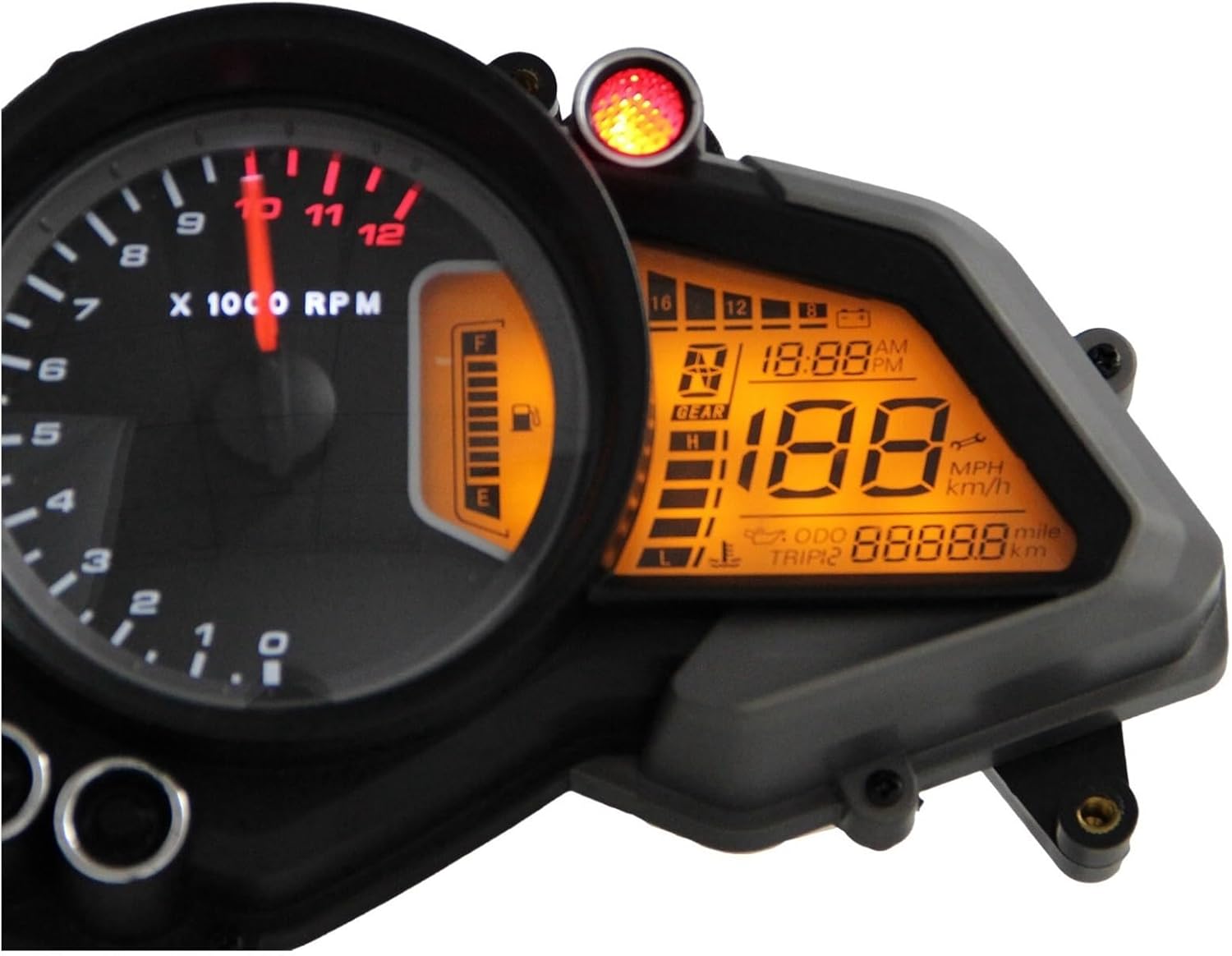 し スピードメーター オドメーター バジャージ 200NS タコメーター