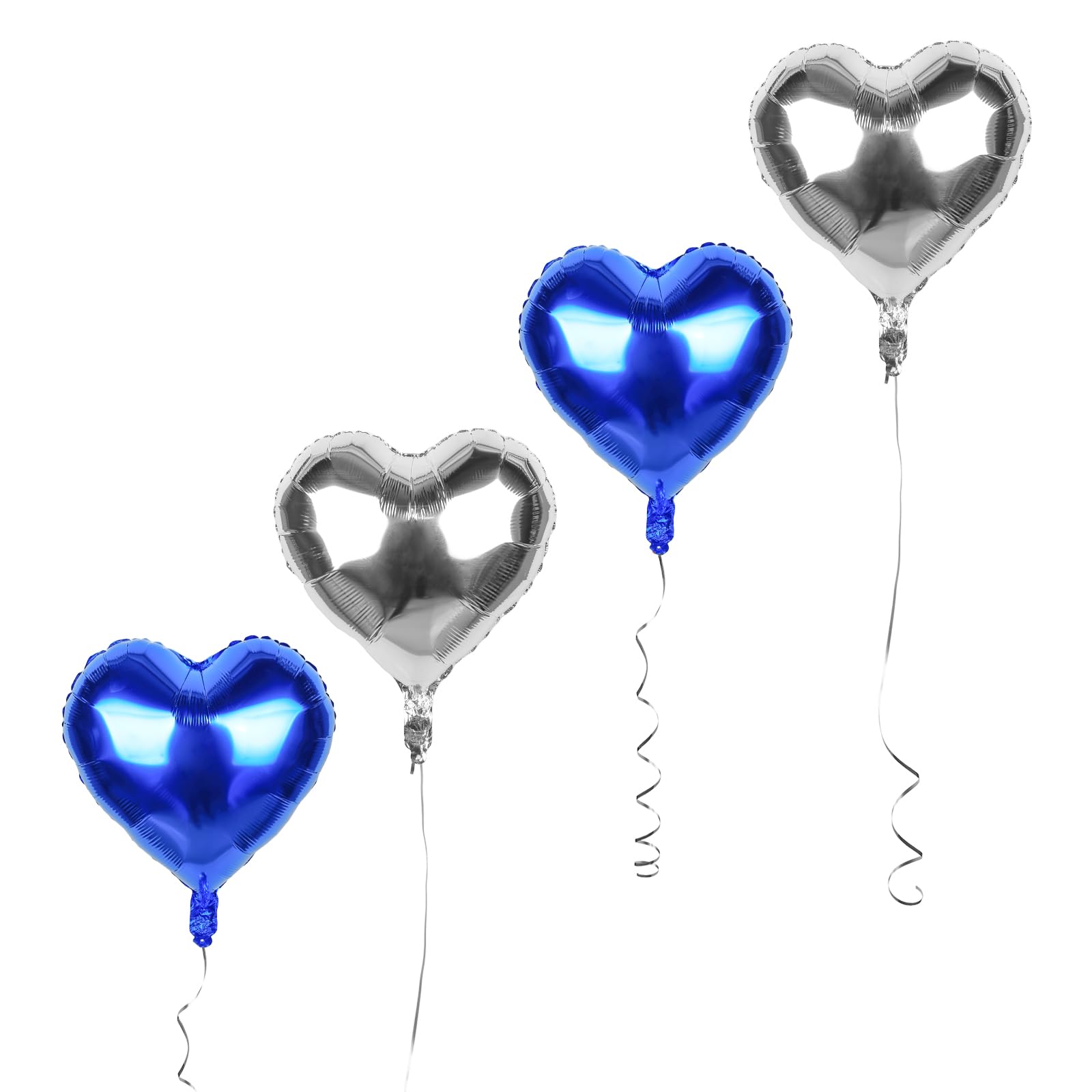 トップス shop faerie heart balloons set up 17in Lavender Heart Foil Balloon | Party City