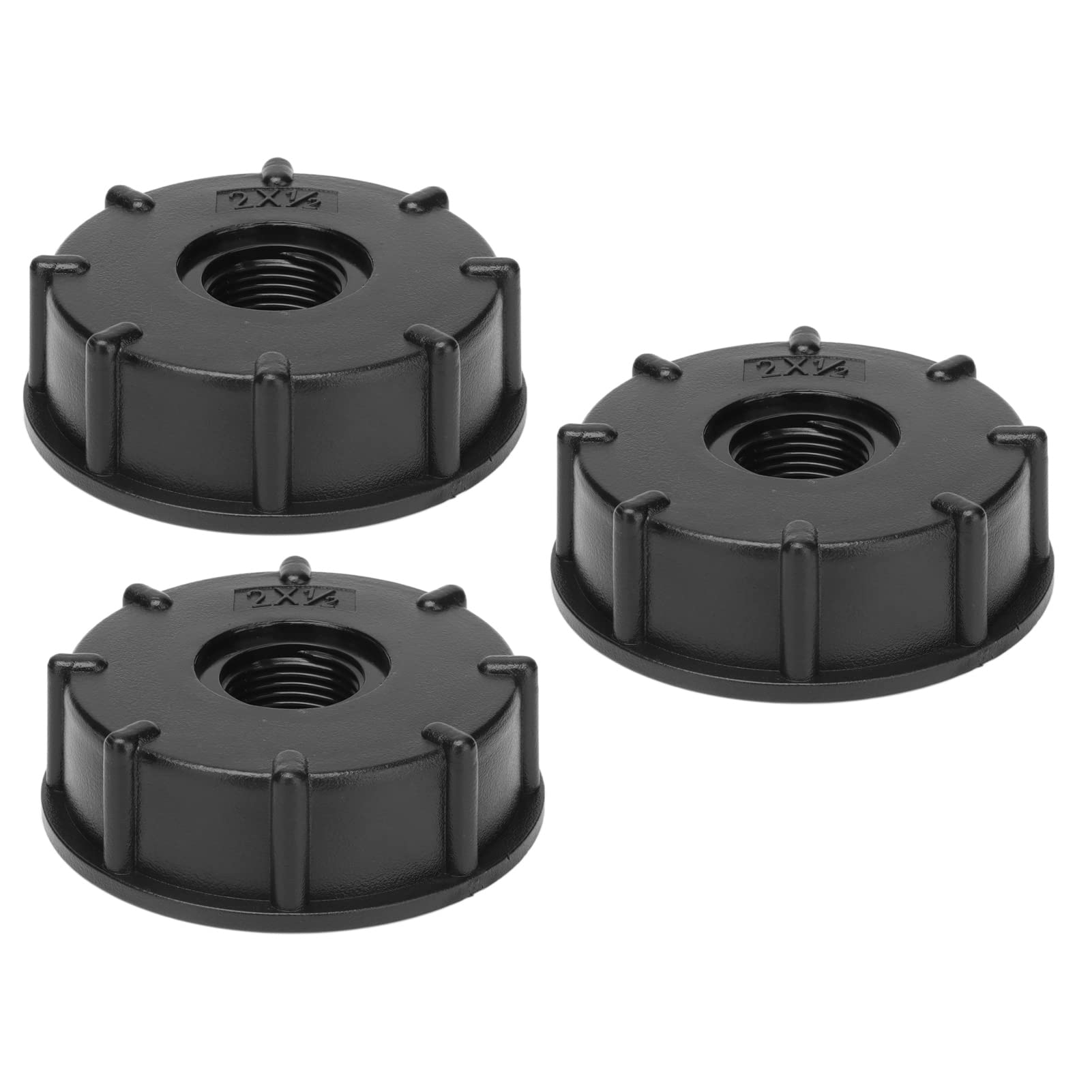 Water Tank IBC Tank Connector, Water Tank Drain Adapter 60mm Inner Diameter Practical for IBC Tanks for Chemical Barrels(G1/2)