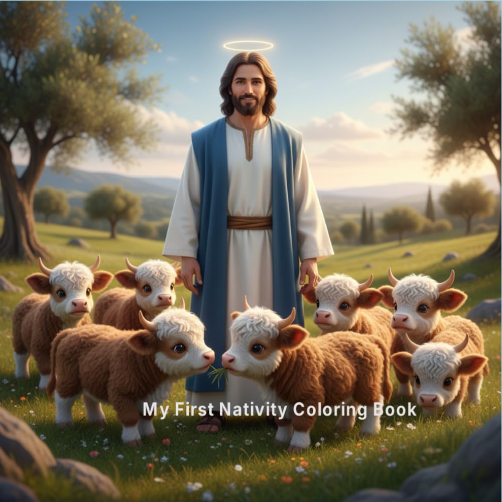 My First Nativity Coloring Book