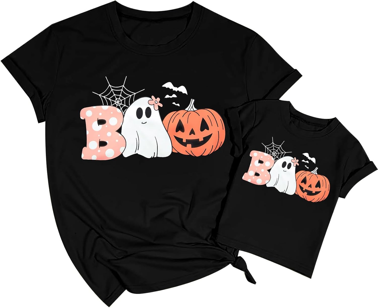 SFHFY Halloween Boo Shirts Spooky Mommy and Me Matching Outf...