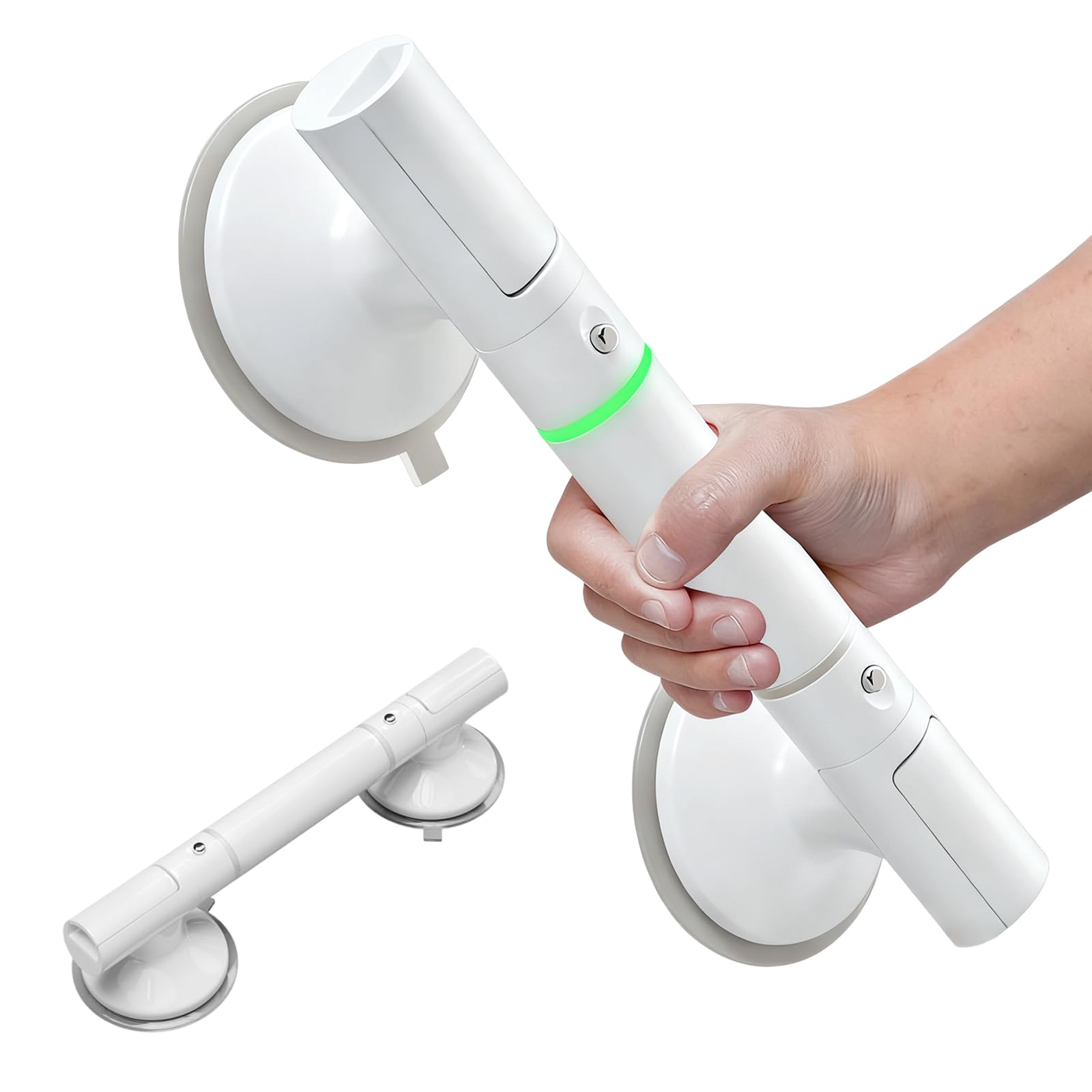 Main courante pour baignoire amovible et appui WC pour handicapés