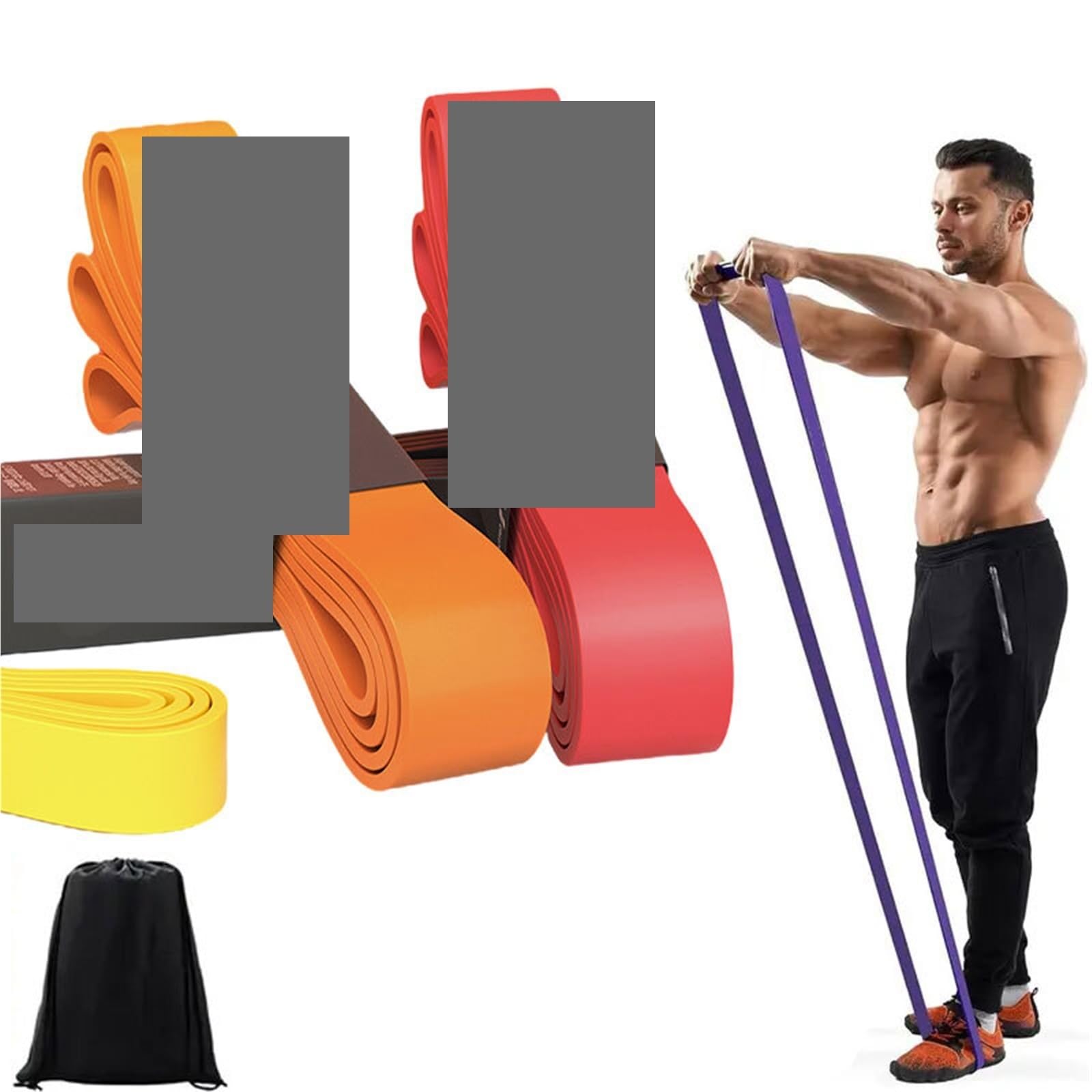 Gomas Elasticas Musculacion Banda Elástica De Resistencia | For hombres y mujeres fuerza Fitness ejercicio Yoga tensión Pull Up Resista