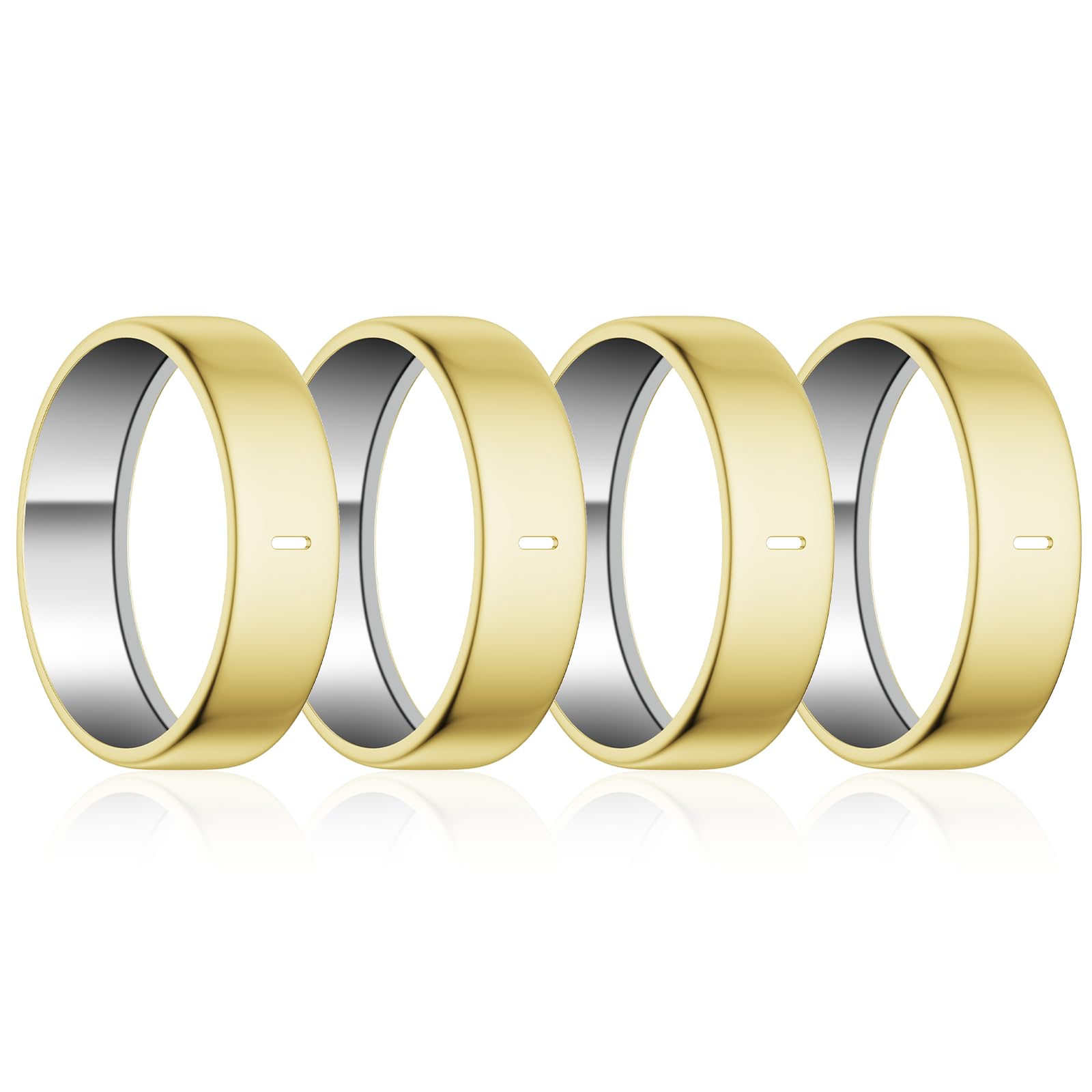 4 Pack Ultra-Thin Cover Compatible for Oura Ring Gen 5, Charging Directly