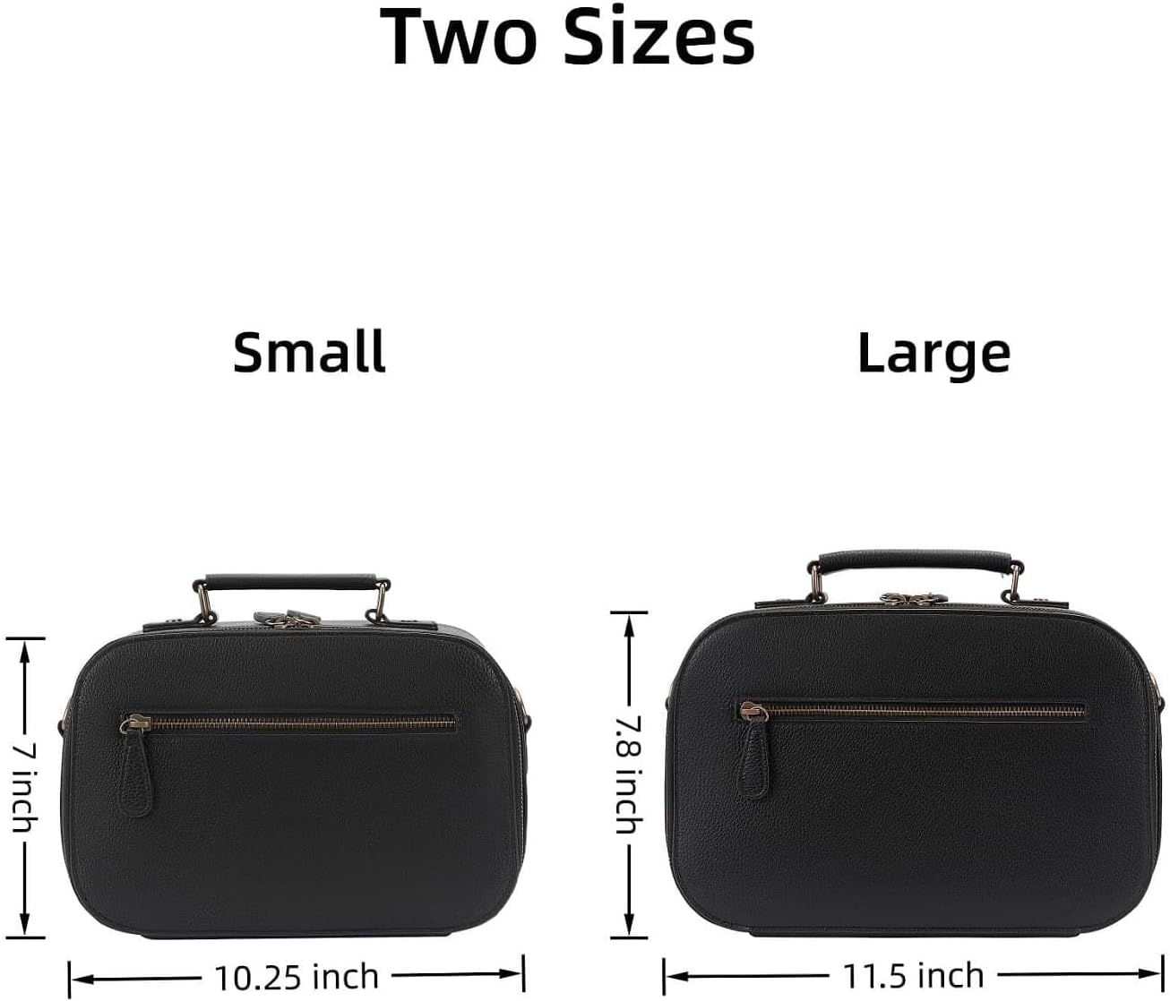 Camera Sling Bag, Waterproof PU Leather Crossbody Camere Bag for Photographers, Small Shockproof Case with Removable Dividers for DSLR/SLR/Mirrorless, 5L Black - Image 8