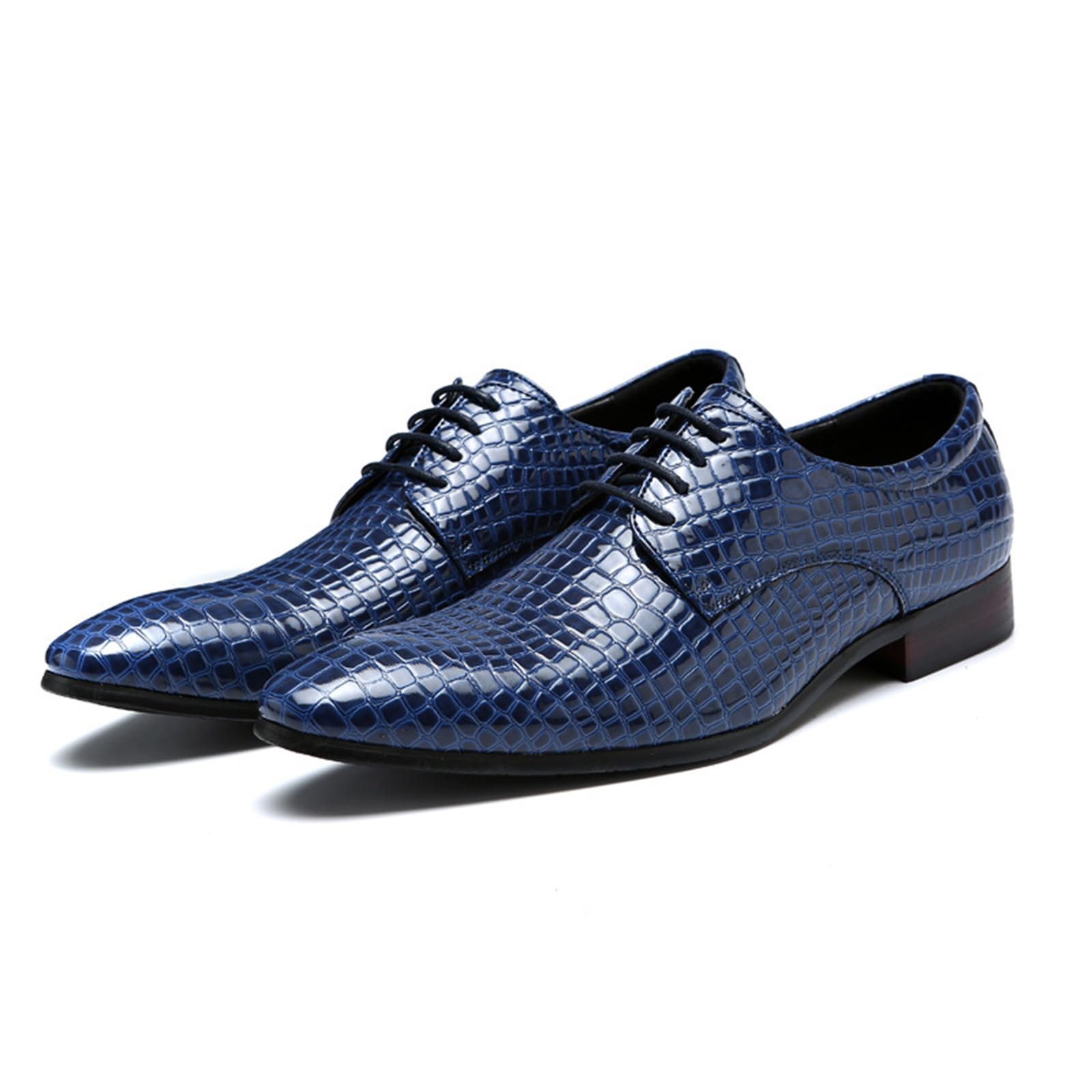 Herren Anzug Schuhe Modern Slip on Oxfords Formal Casual Business Hochzeit Arbeit Lace-Ups Derby Schuhe
