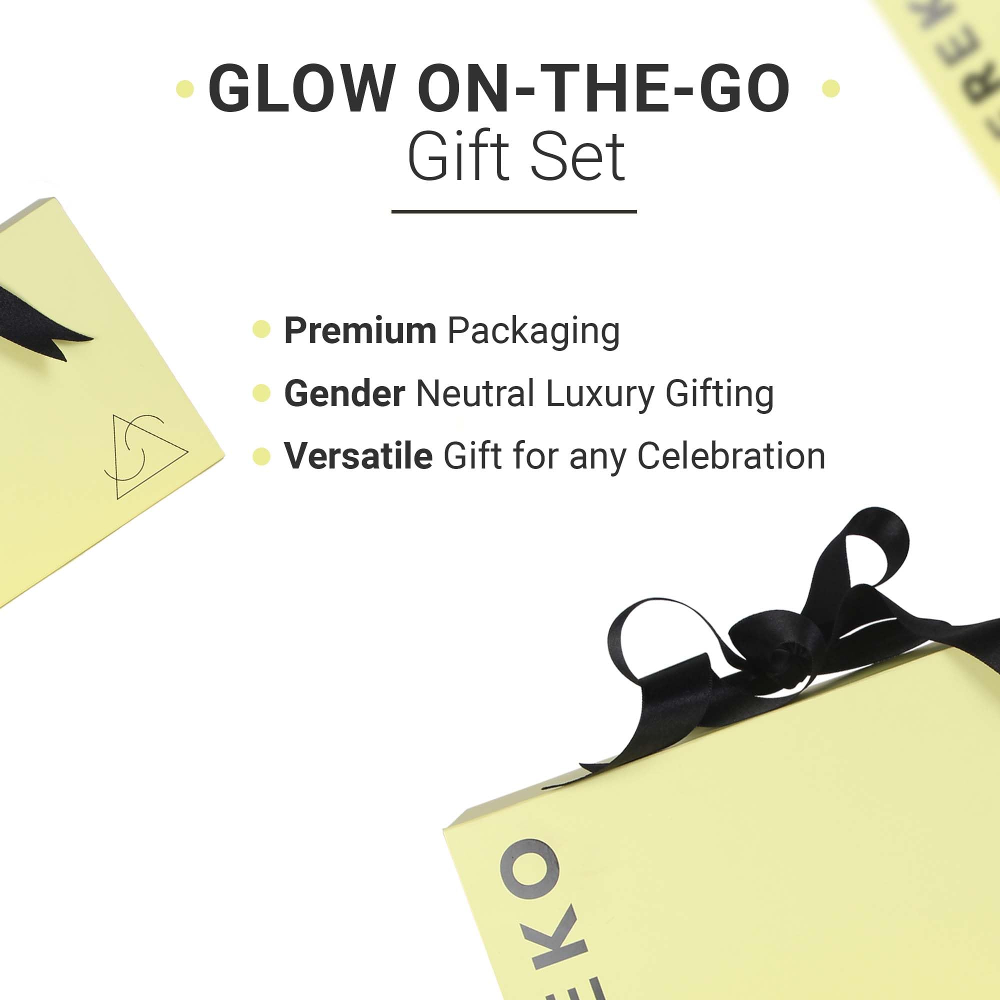 Sereko Skincare Gift Set for Women & Men | Brightening Vitamin C Face Cleanser and Sunscreen SPF 50++++ for Women & Men with Bright Side Tote Bag (Glow On-The-Go Gift Set) 2