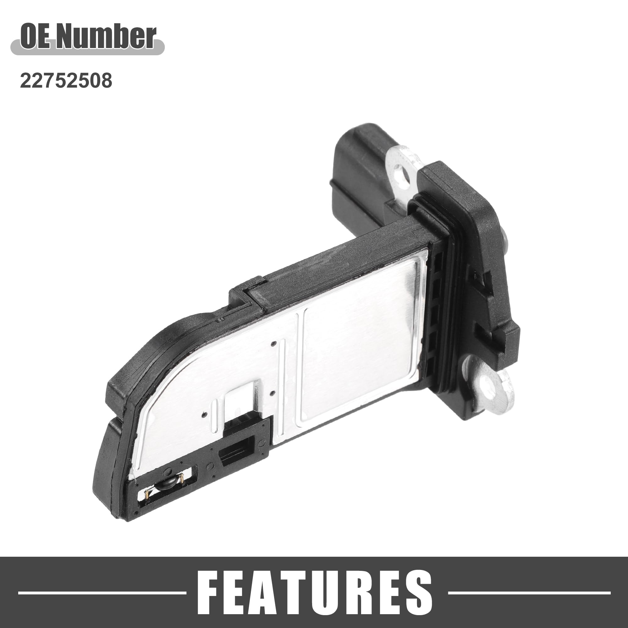 A ABSOPRO No.22752508 Sensor De Flujo De Aire Masivo Maf Medidor Para Chevrolet Captiva Negro