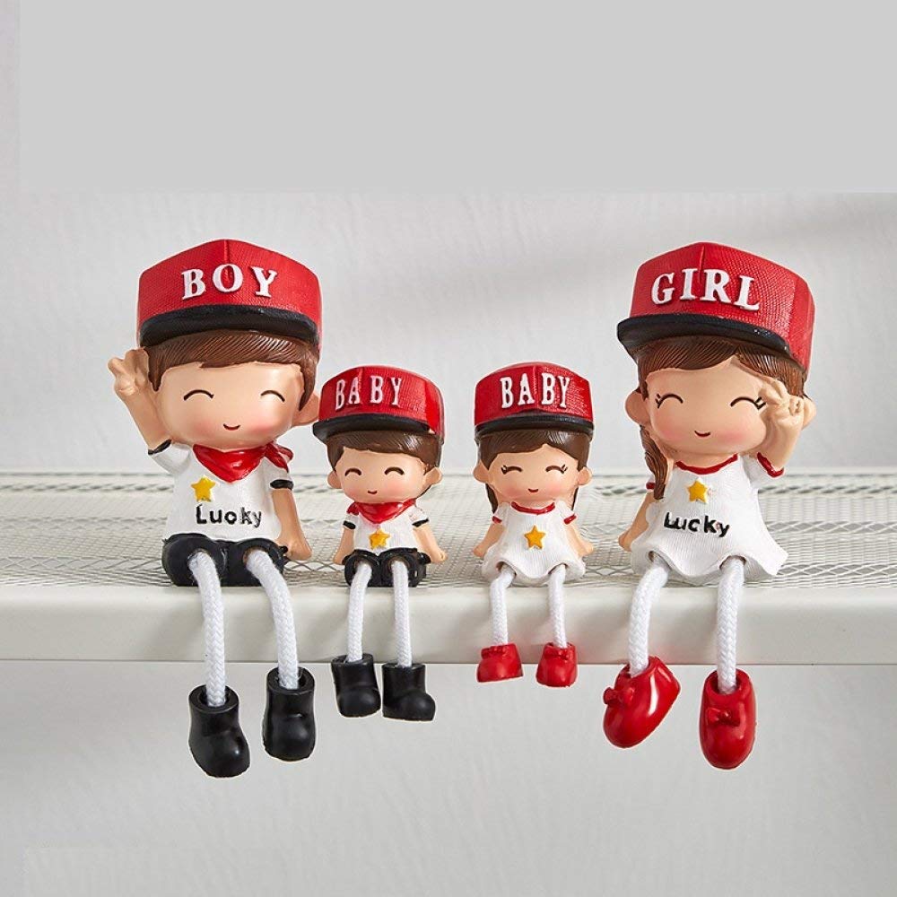 Petite Statue pour egayer un bureau triste : 4 jolies figurines créatives en résine